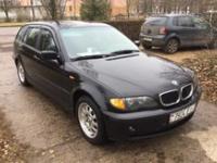 BMW 3er 2002 ЧЕРНЫЙ