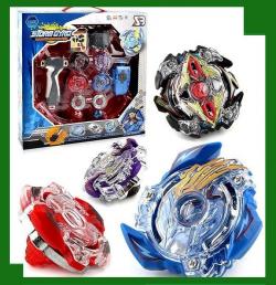 Супер игра Beyblade с 4 волчками, ареной