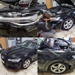 Оклейка автомобиля антигравийной пленкой Оклейка автомобиля антигравийной пленкой