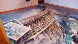 Полимерные полы с 3d эффектом/
