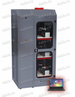 Трехъярусный зарядно-десульфатирующий шкаф для АКБ от производителя