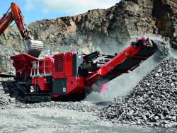 Запасные части гусеничного хода дробильно-сортировочных установок TEREX