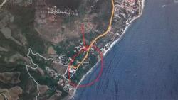 Участок 5 Га на берегу моря в Лазурном, Крым под пансионат, развлекательный центр