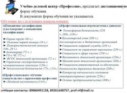 УДЦ "ПРОФЕССИЯ" Дистанционное обучение по всей России