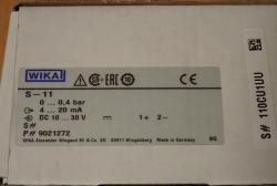 Датчик давления WIKA S-11 0-0.4bar G1b Fb 4-20mA