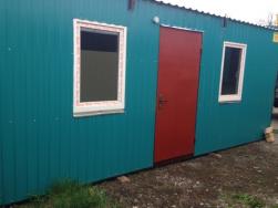 Бытовка вагончик 6м х 2,4м х 2,5м для проживания Бытовка вагончик 6м х 2,4м х 2,5м для проживания
