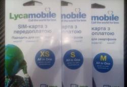 Сим-карты Lycamobile Сим-карты Lycamobile