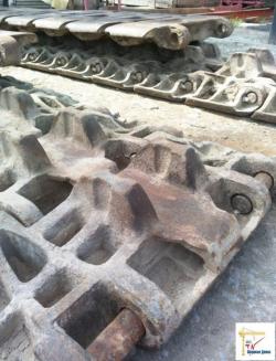 Звено гусеницы крана гусеничного КС-8165