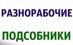 Разнорабочие, подсобные рабочие .