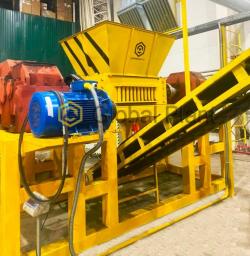 Измельчитель для изношенных шин и ТБО 1000