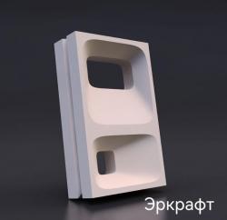 3D перегородки для зонирования из гипса