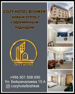 Cozy Hotel Bishkek - новый отель с современным подходом