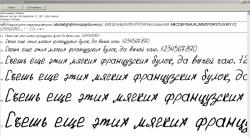 Шрифт из почерка