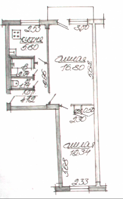 2-х комнатная квартира центр Витебска