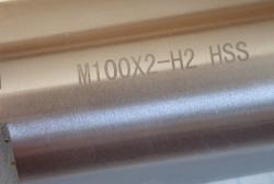 Метчик M100х2mm HSS вес-6.78кг