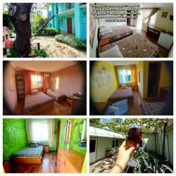 Крым.Николаевка.Номера в 50м.от моря,центр,от1500р