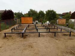 Свайно-винтовой фундамент за 1 день