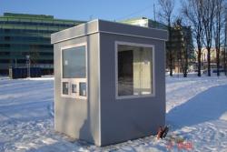 Кассовая будка размеры 2х2х2,5м, новая, утепленная