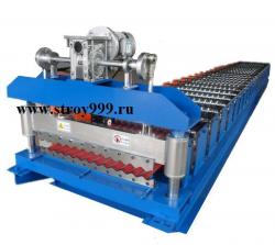 Оборудование для производства профнастила С18 Волна с эле. гильотиной