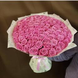 Розы/Цветы/Букет из 51 эквадорской розы/Доставка