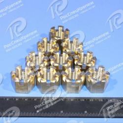 Kупить кoрончатую гайкy  ГОСT 5918-73, 5919-73