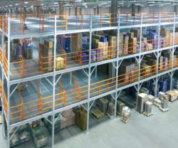 Мезонинные стеллажи