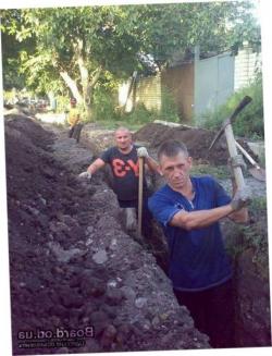 Копка ,уборка территории,