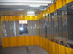 Шторы ПВХ для автомойки