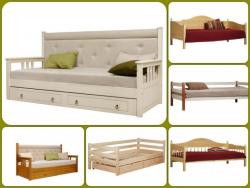 Тахта из массива карельской сосны