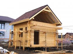 Бани из профилированного бруса