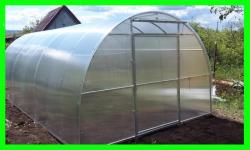 Теплица оцинкованная с поликарбонатом