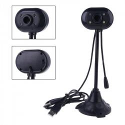 Продам бюджетную WEB камеру с внешним микрофоном на гибкой ножке, 0.3MP, DIGITAL2021