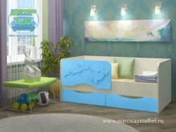 кровать Дельфин-2 фасады МДФ