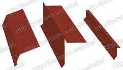 ЛАМИЕРА Планка примыкания Шинглас Polyester синяя RAL5005 (2000x70 мм) Арт.:GCH-0065