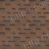 Гибкая черепица ТЕХНОНИКОЛЬ, Фокстрот, Дуб 4A4E21-3308RUS Арт.:GCH-0085