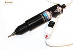 Гравировальная машинка ударная по камню, гравёр гранита, матовка, бормашинка