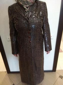 Респектабельный ПЛАЩ под Кожу 