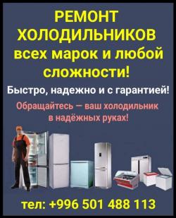 Ремонт холодильников всех марок и любoй слoжности!