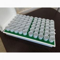 Лабораторный  ящик на 60 стаканчиков