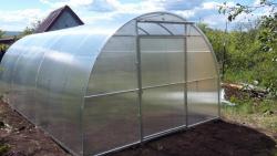 Теплица оцинкованная из поликарбоната