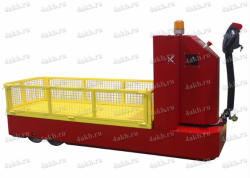 Самоходная аккумуляторная тележка c подъемной корзиной