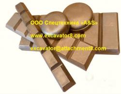 Элемент защиты ковша для экскаватора