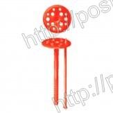 Грибок пластиковый ЦК 10х90 250 шт Арт.:KR-0016