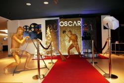 золотые статуи на свадьбу праздник встречу гостей