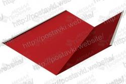 Доборный элемент МП Планка ендовы нижняя 298х298х2000 (ОЦ-01-БЦ-ОН) Арт.:MDE-004