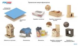 Микрогофрокартон из офсета (белый, парфюмерный)dostavka.rf