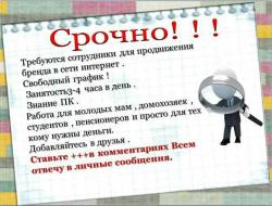 работа с ПК, эл. почтой, консультирование клиентов