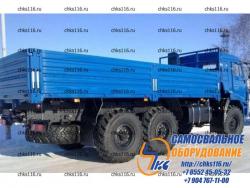 Кузов бортовой 43118 на 7258х2470х730 (платформа КамАЗ 43118)