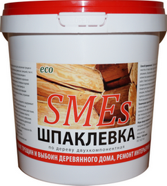 Шпаклевка по дереву.