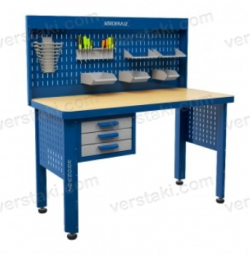 Слесарный стол для гаража KronVuz LT-300 Слесарный стол для гаража KronVuz LT-300